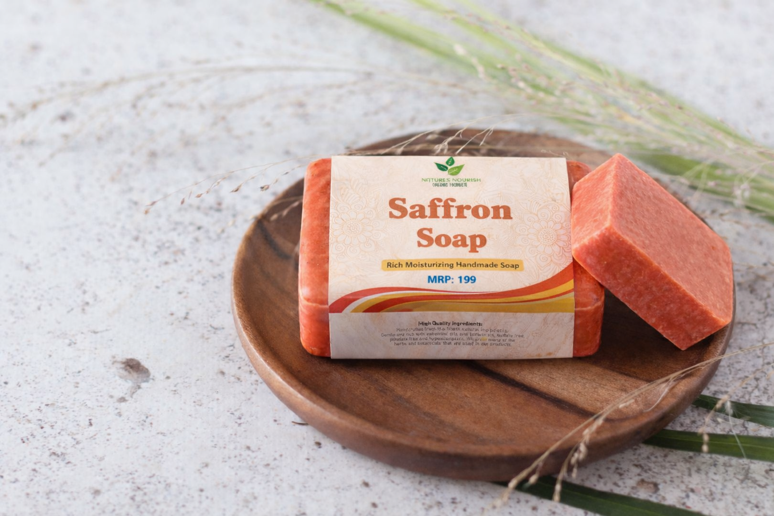 saffron soap